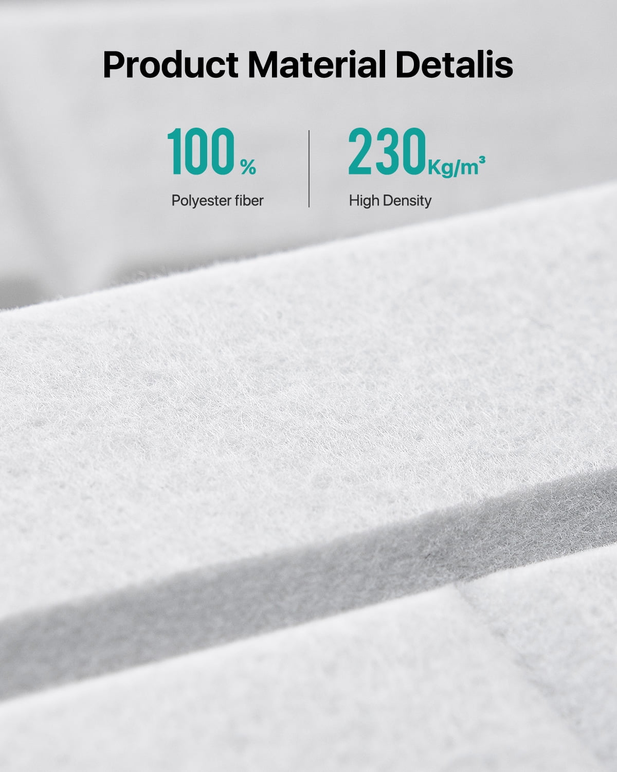 Soundsbay Acoustic Panels Sound Proofing Brick Self-Adhesive Soundproof Absorbing Noise Cancelling Wall Panels 12 Pack White 12'' x 12'' x 0.4''