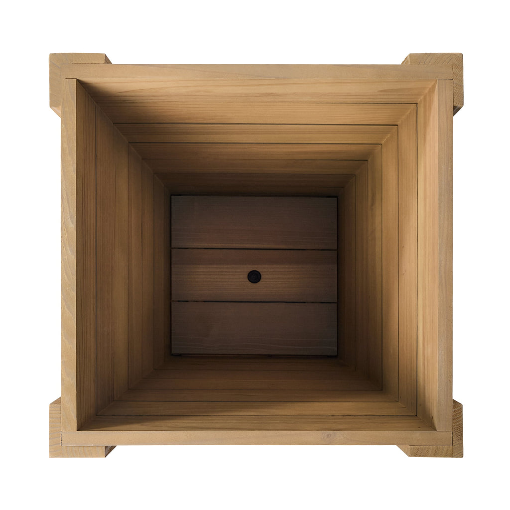 Better Homes & Gardens 16 in Tall Wood Planter