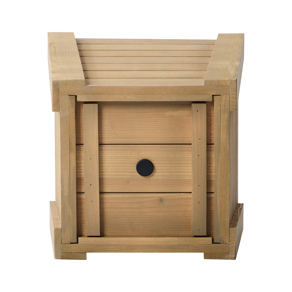 Better Homes & Gardens 16 in Tall Wood Planter