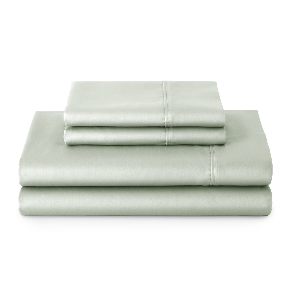 Halcyon Escape Gardens 4-Piece 300 Thread Count Bashful Blooms Cool Cotton Sateen Bed Sheet Set, Queen - Home Decor