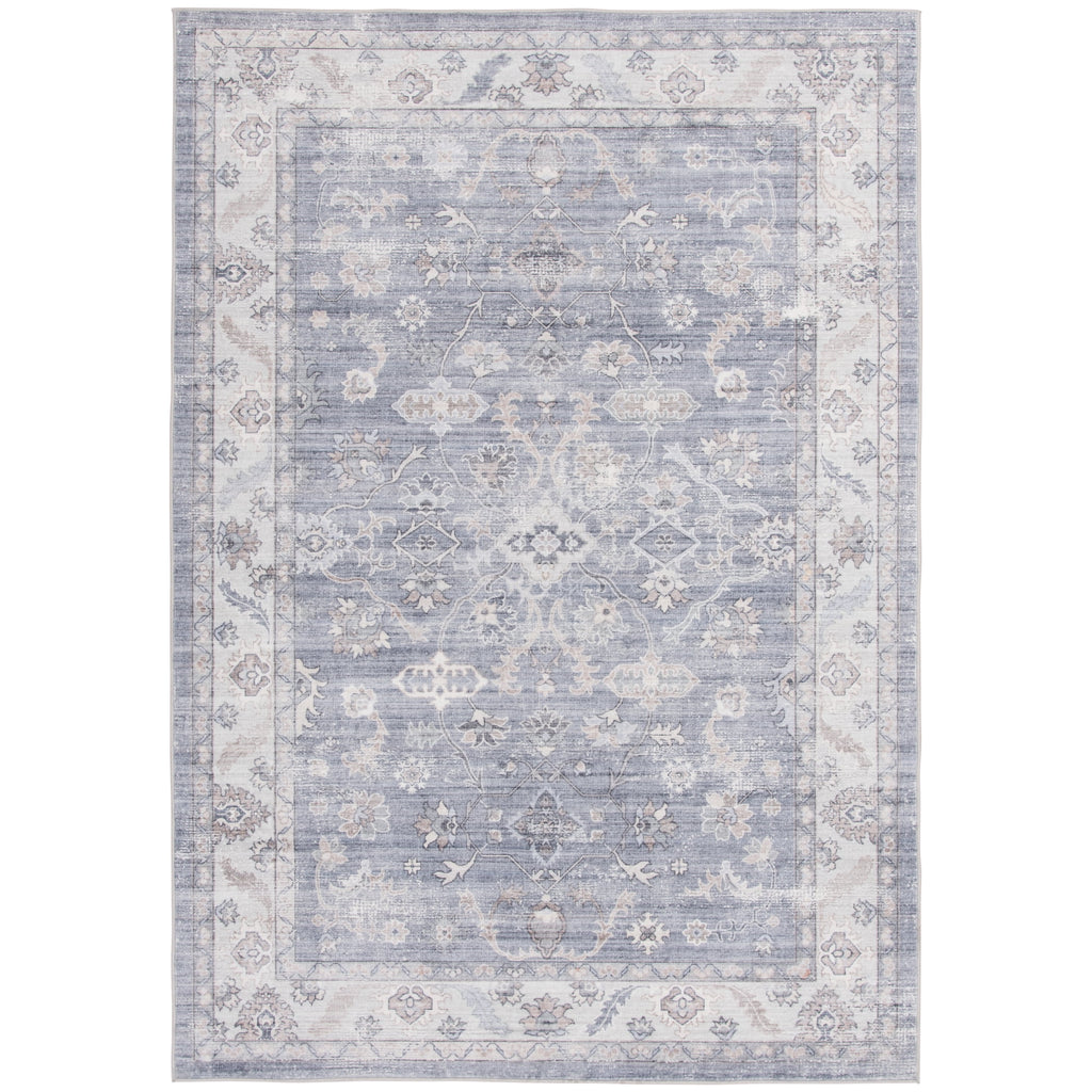 Better Homes & Gardens Blue Persian Machine Washable Faux Fur Indoor Area Rug, 5 ft x 7 ft