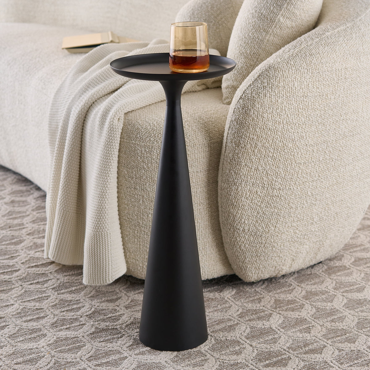 Better Homes & Gardens Truitt Drink Table, Black