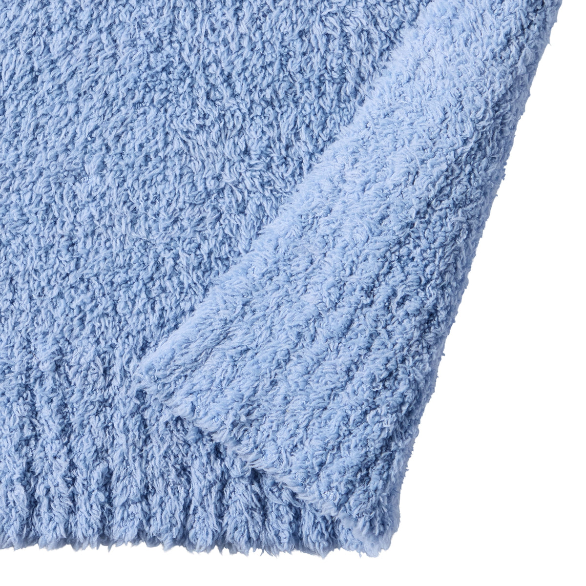 Better Homes & Gardens Oversized Cozy Knit Couch Throw Blanket, Blue Silver, 50 x 72 in