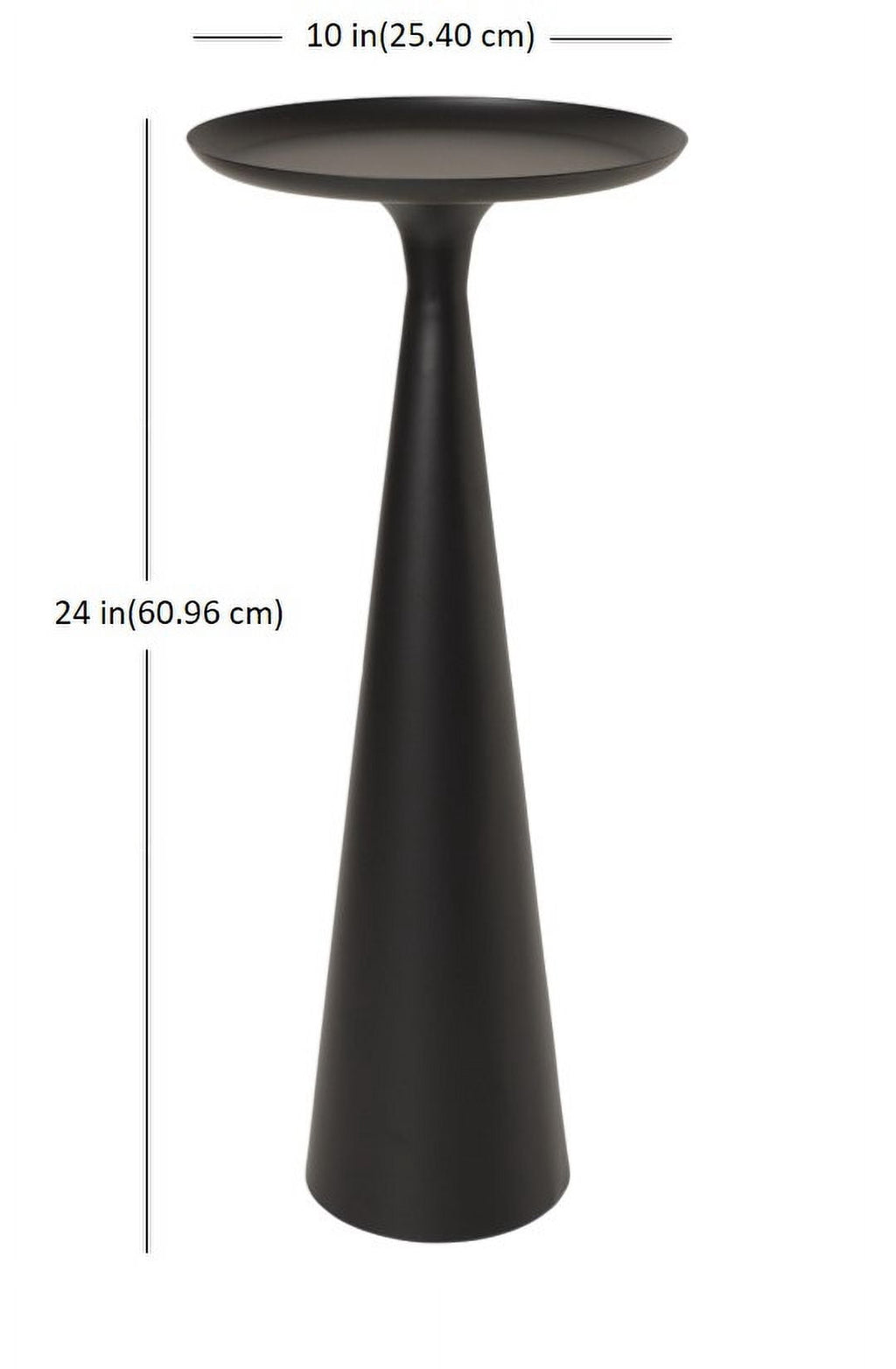 Better Homes & Gardens Truitt Drink Table, Black