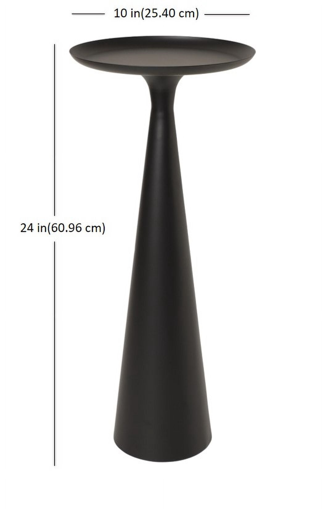 Better Homes & Gardens Truitt Drink Table, Black
