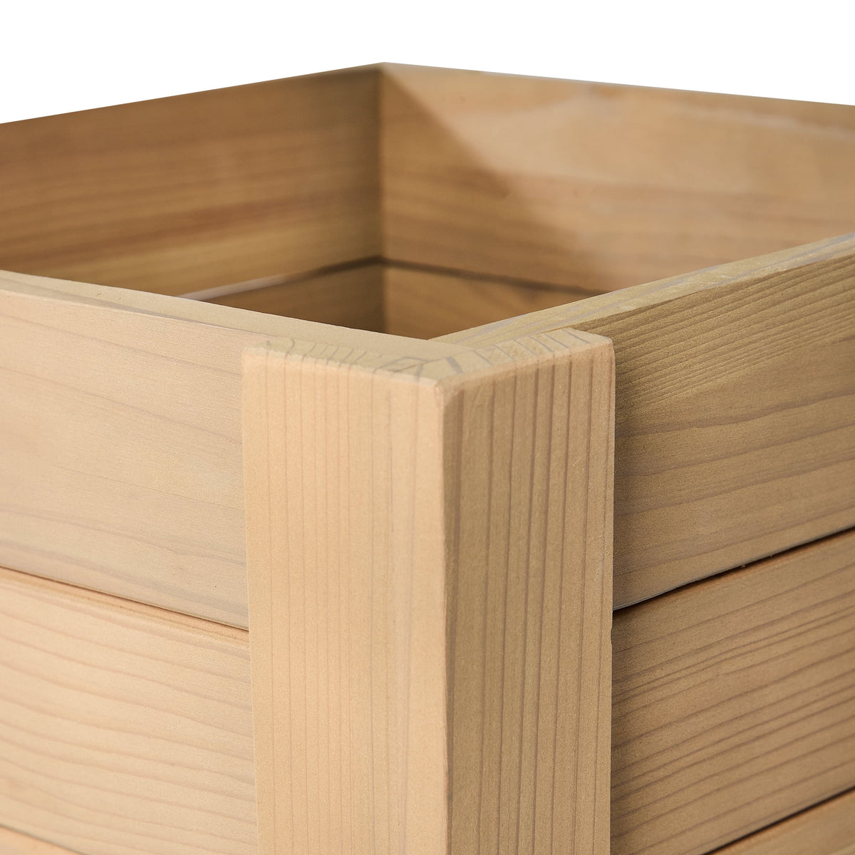 Better Homes & Gardens 16 in Tall Wood Planter