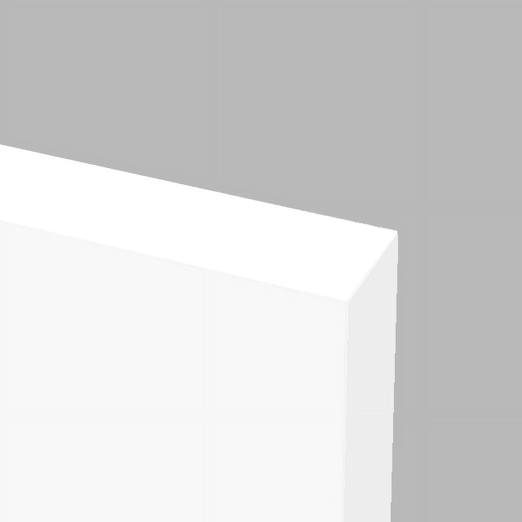 (2 pack) Mainstays White 16.5" Wood Floating Shelves, Set of 2