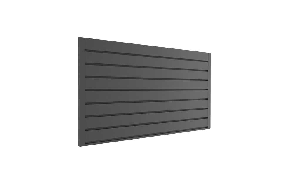 Hyper Tough Slatwall Panel Set, 48" x 12", 2-Pack, 2 ft x 4 ft Garage Wall Storage Panels for Tools, Hooks & Accessories